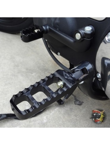 Cale pied fin noir scrambler pour sportster 48/72 - Joker Machine - Vente  en ligne de Repose-pieds et toutes Pièces Moto - Zombie Bikes Concept