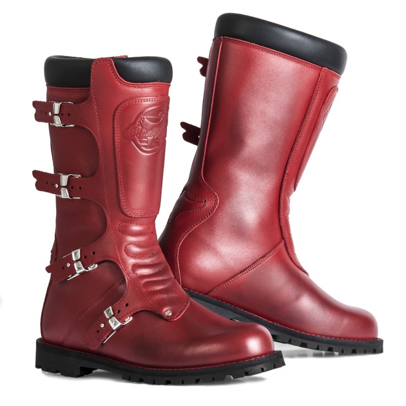 Bottes Stylmartin Continental Rouge