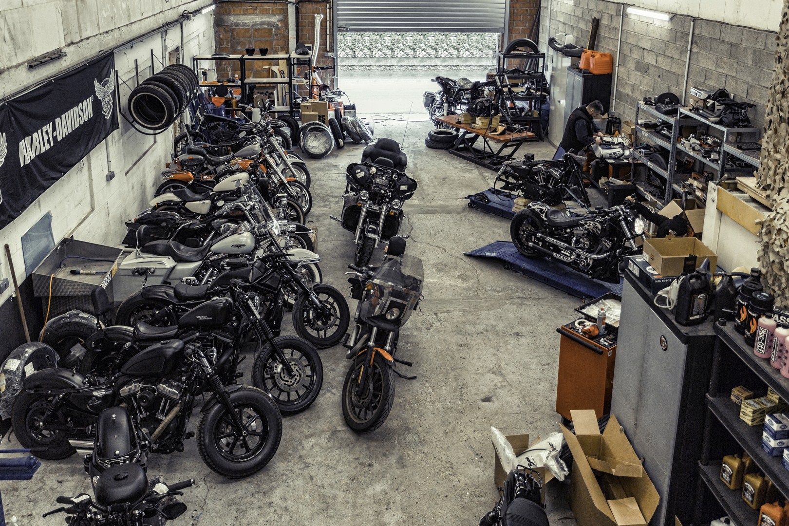 Garage moto à Arras - Préparateur Harley - ZOMBIE BIKES CONCEPT®