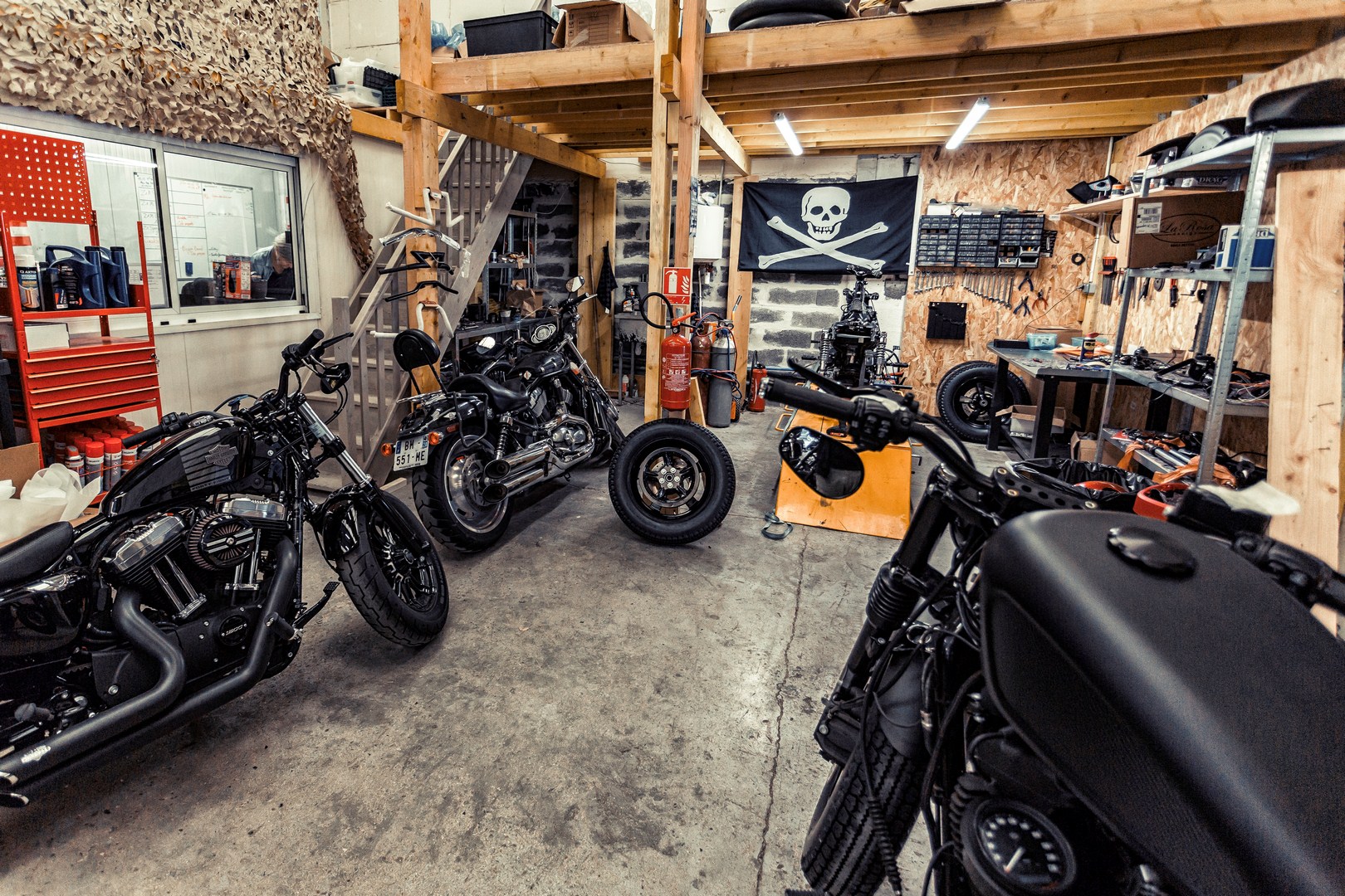 Garage moto à Arras - Préparateur Harley - ZOMBIE BIKES CONCEPT®